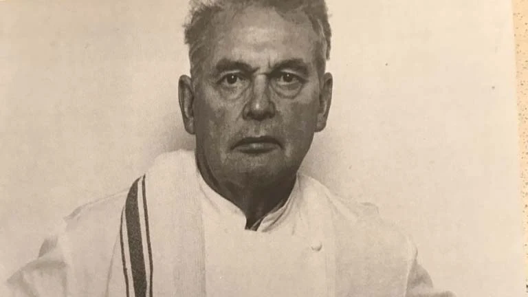 Hermann Schneider, a doyen of Melbourne's food scene.
