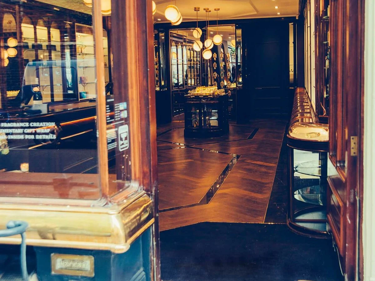 Floris London at 89 Jermyn Street, where the house has offered bespoke commissions for generations.