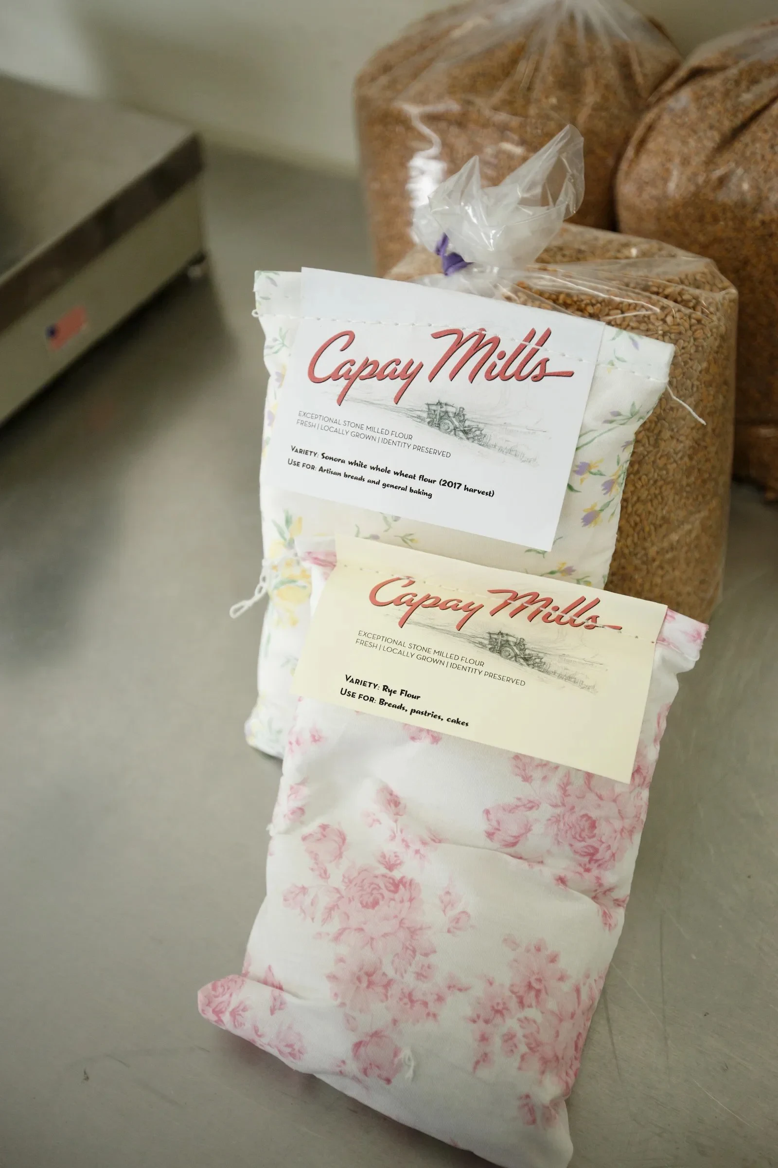 Capay Mills grains producer, workshop, farm, or product