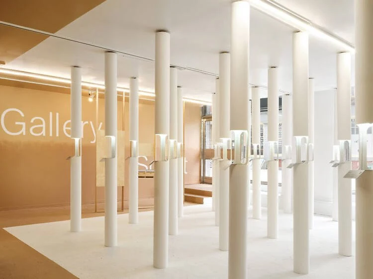 Double Chicken Please's gallery space, a testament to Shingo Gokan's mentorship legacy.