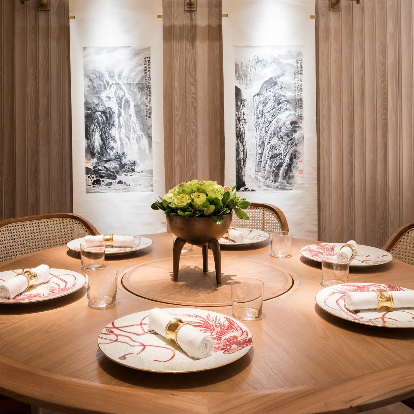 Eight Tables by George Chen