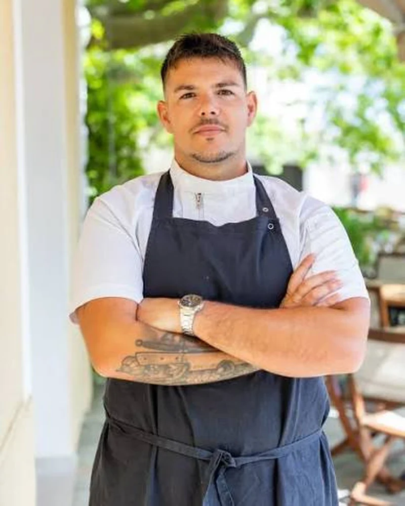Portrait of Chef Francesco Casini