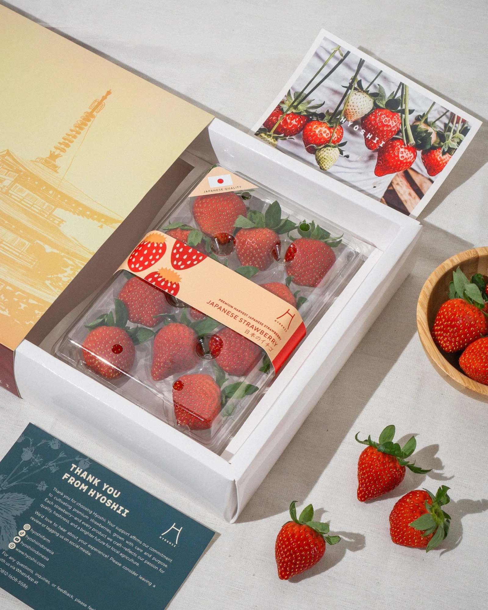 Hyoshii Farm - Locally Produce Strawberry in Indonesia
