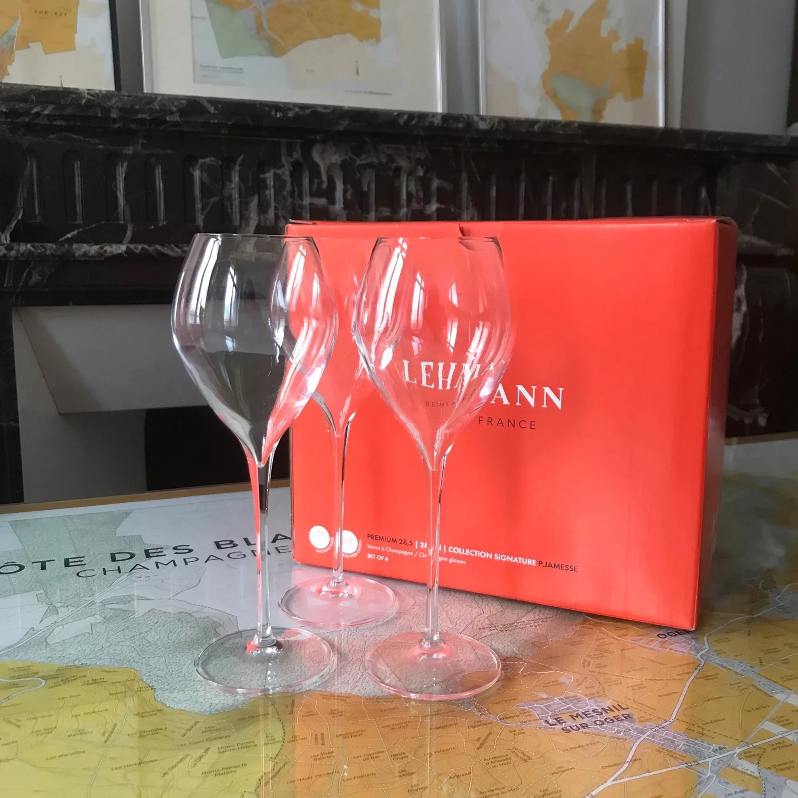 Lehmann Reims glassware producer, workshop, farm, or product