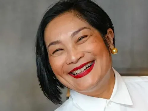 Chef Chutatip Suntaranon of Kalaya celebrates winning Outstanding Restaurant at the James Beard Awards.