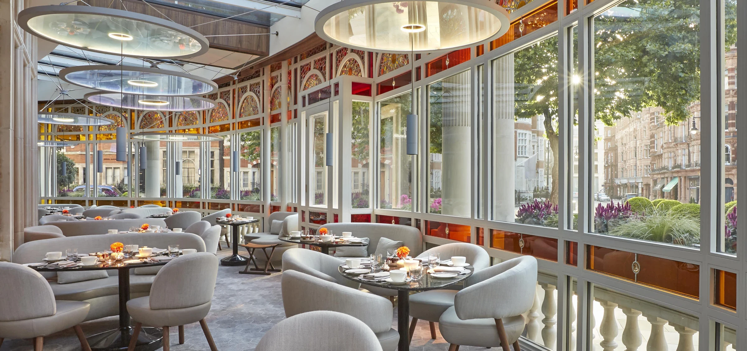 Jean George at the Connaught