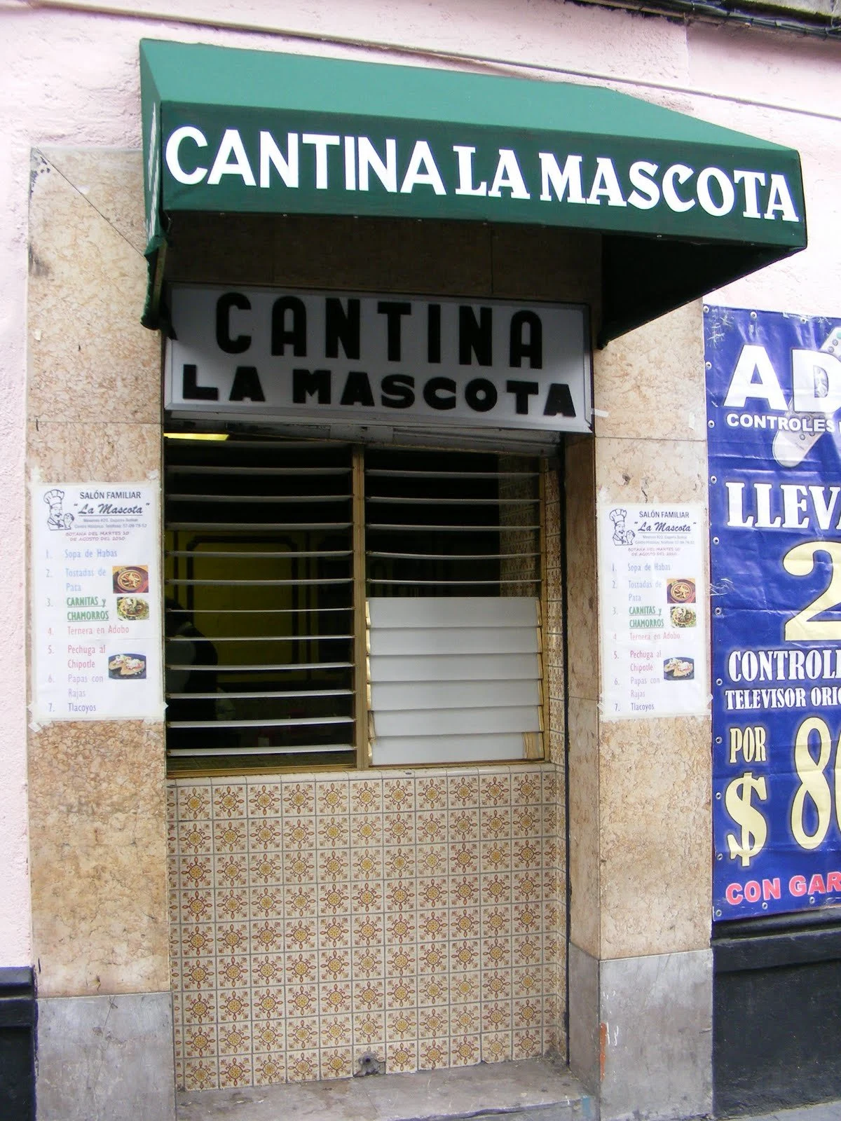 Salon Familiar La Mascota Cantina