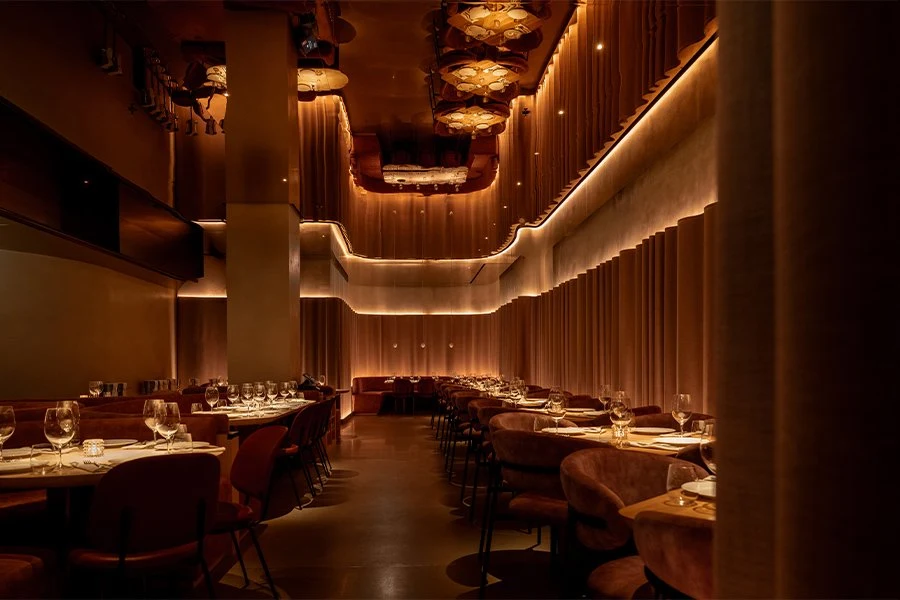 Behind Restaurant