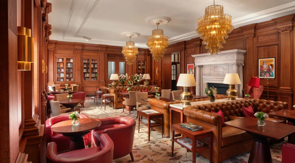 Raffles London at The OWO, a venue for laurent-perrier champagne scholarship recipients.